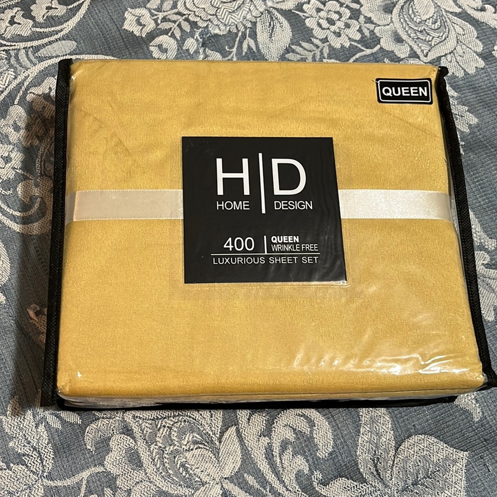 Home Design 400 Luxurious Sheet Set